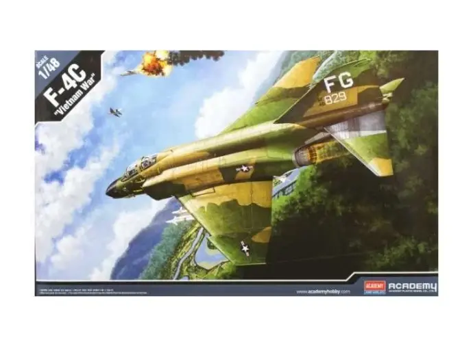 ACADEMY - 12294 - F-4C  PHANTOM "Vietnam War" - 1/48