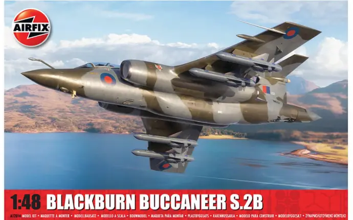 Airfix - 1/48 BLACKBURN BUCCANEER S.2B - A12014