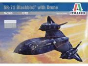 Italeri - SR-71 BLACKBIRD with DRONE - AIRCRAFT - 145 - 1/72