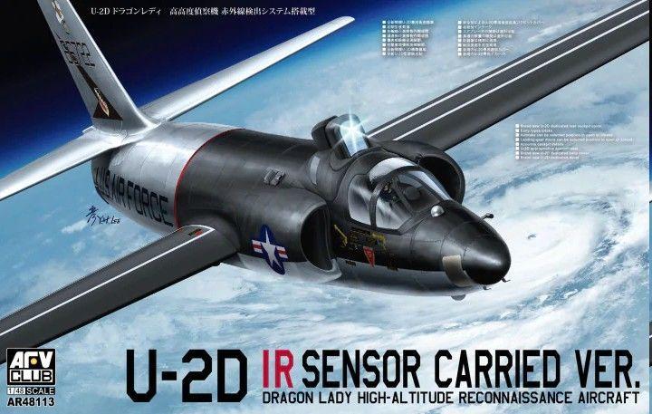 AFV CLUB - 1/48 U2D IR Sensor Carried Version - USAF High Altitude Recon Aircraft