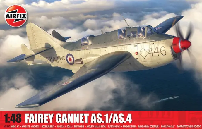 Airfix - 1/48 Fairey Gannet AS.1/AS.4 - A11007