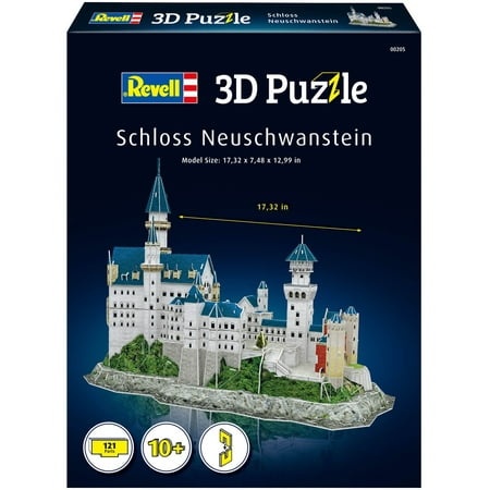 Revell - Carrera- 3D Puzzle-Schloss Neuschwanstein 02059092