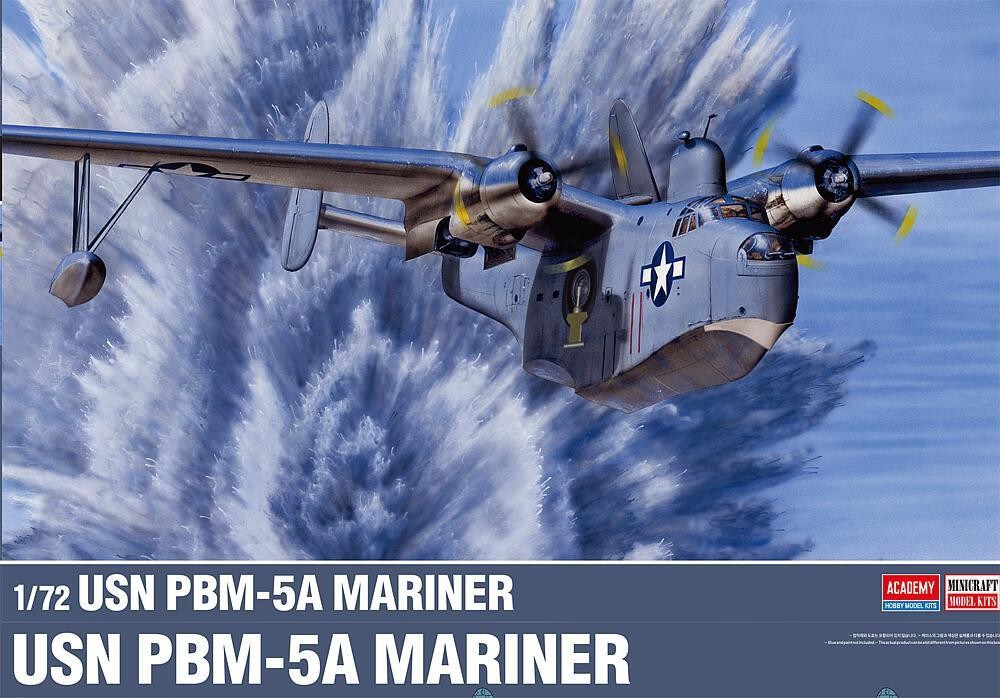 Academy - 1/72 USN PBM-5A Mariner Flying Boat - 12586