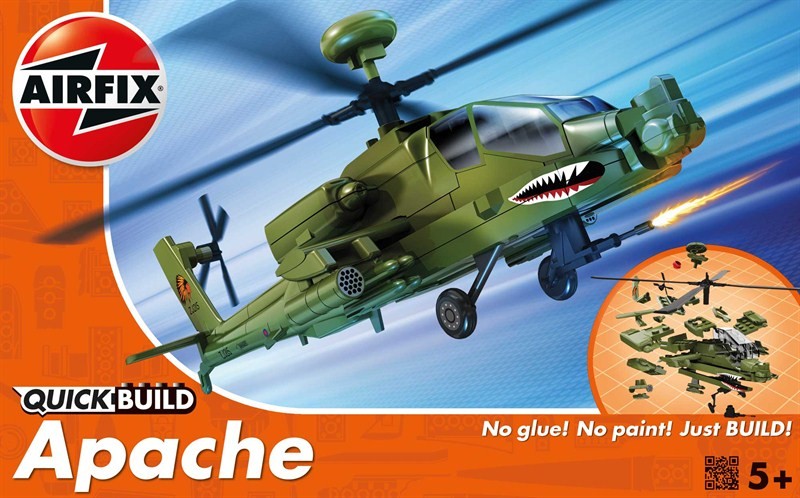 Airfix - QUICKBUILD - APACHE Model Toy