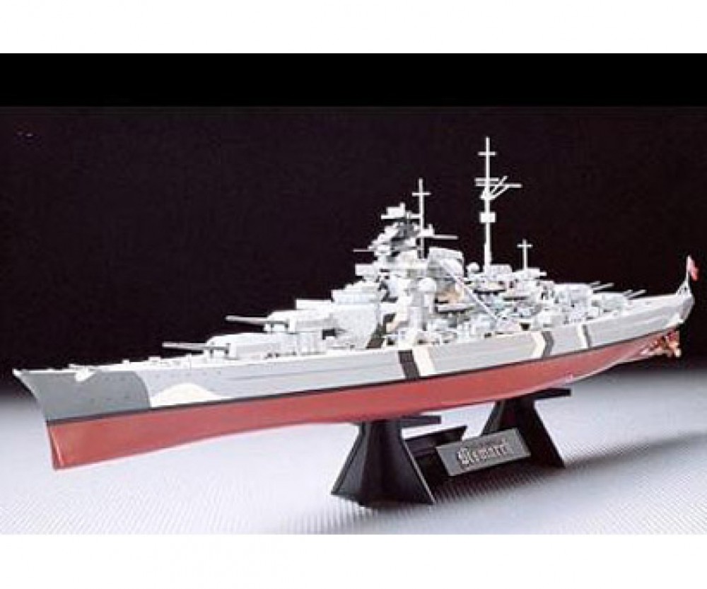 Tamiya 1/350 Bismarck Battleship 78013