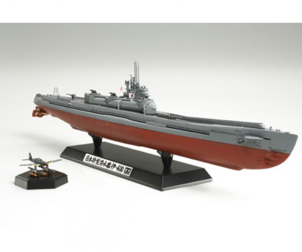 Tamiya - Jap Navy Aircraft Carrier Sub I-400 - Ship - 78019 - 1/350