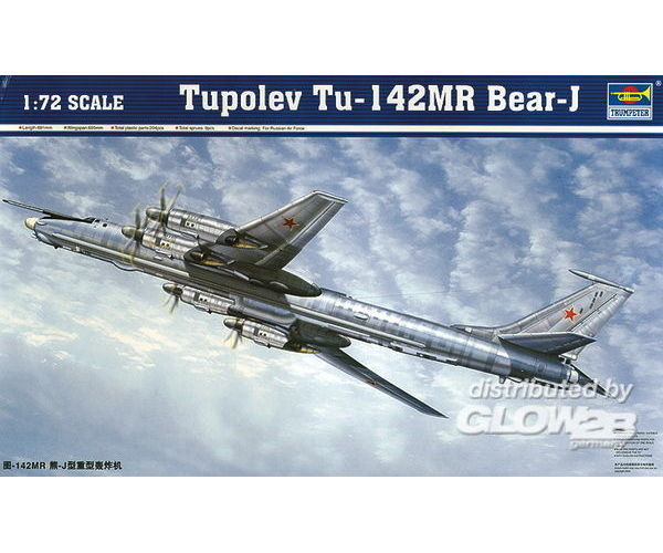 Trumpeter - 1/72 Tupolev Tu-142 Bear