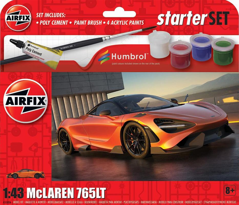 Unknown - Starter Set Mclaren 765LT - 1/43